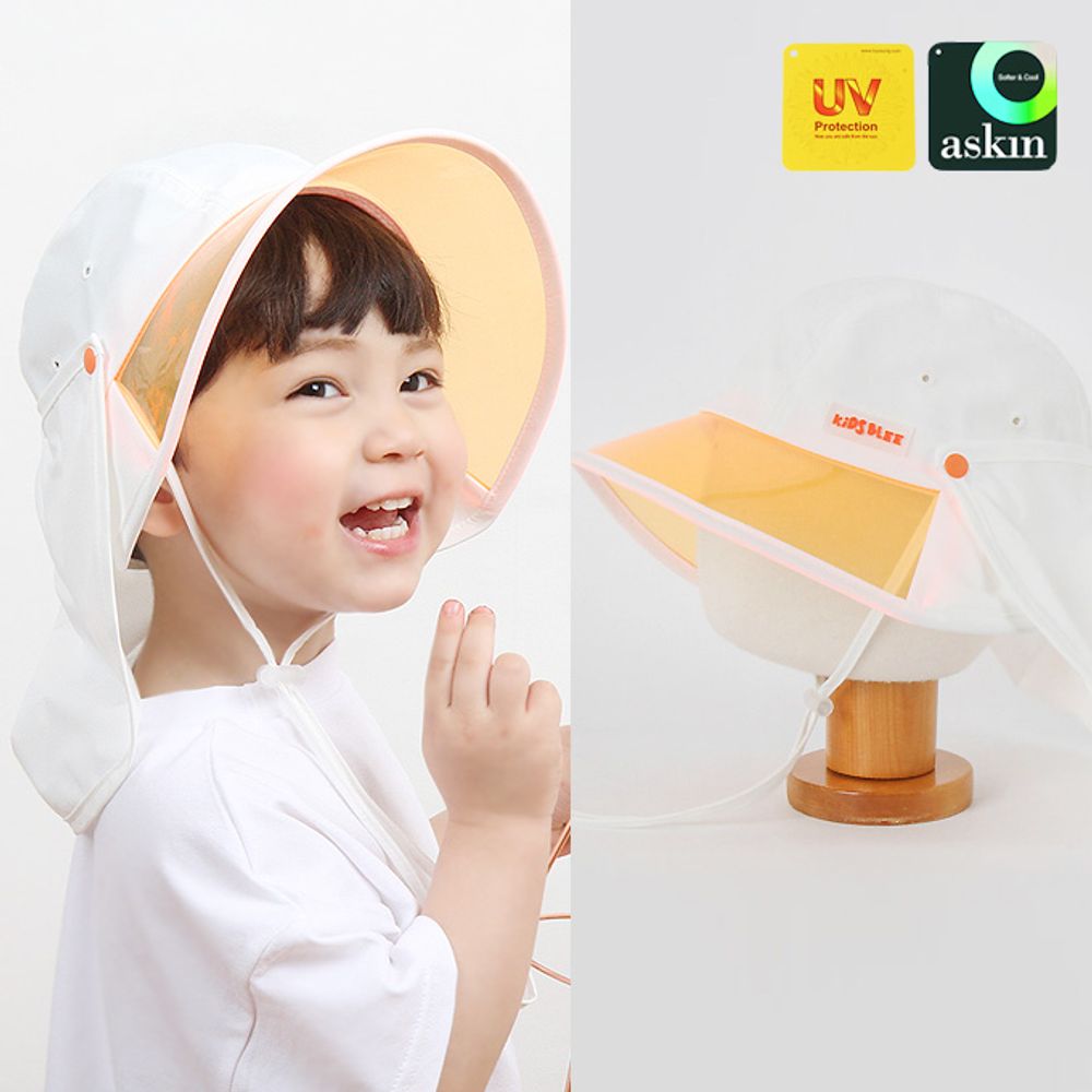A20511 Transparant Kids Extra Neck Coverage Sun Hat